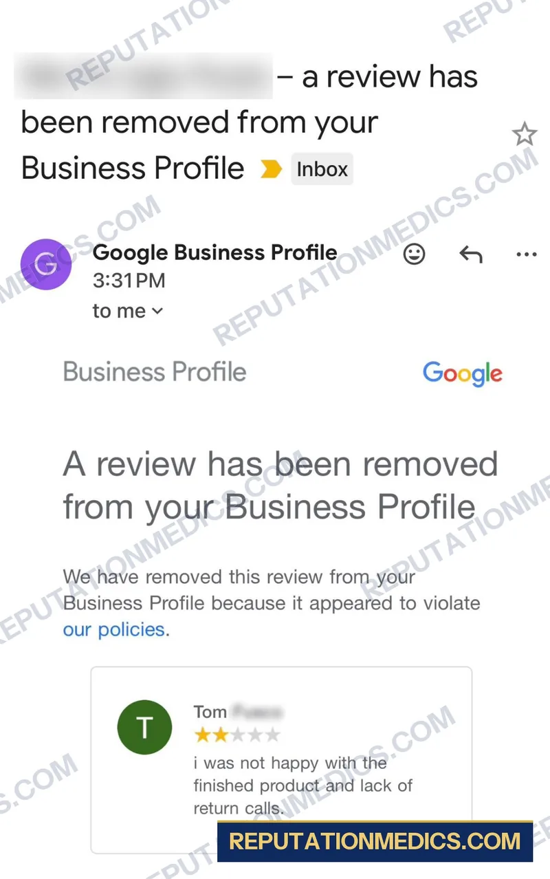 Removal confirmation screenshot 8 of Tom's review
