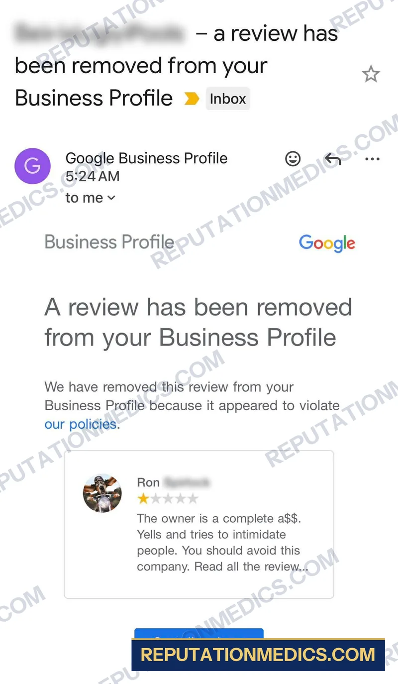 Removal confirmation screenshot 23