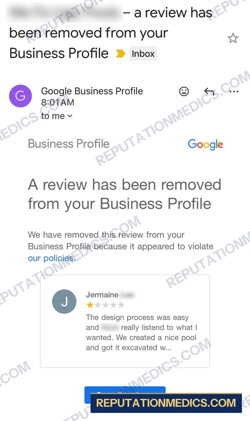 Removal confirmation screenshot 15