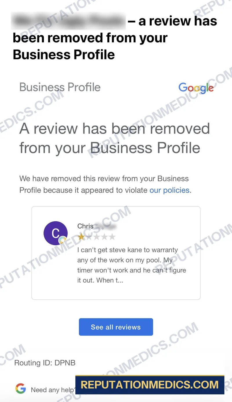 Removal confirmation screenshot 26