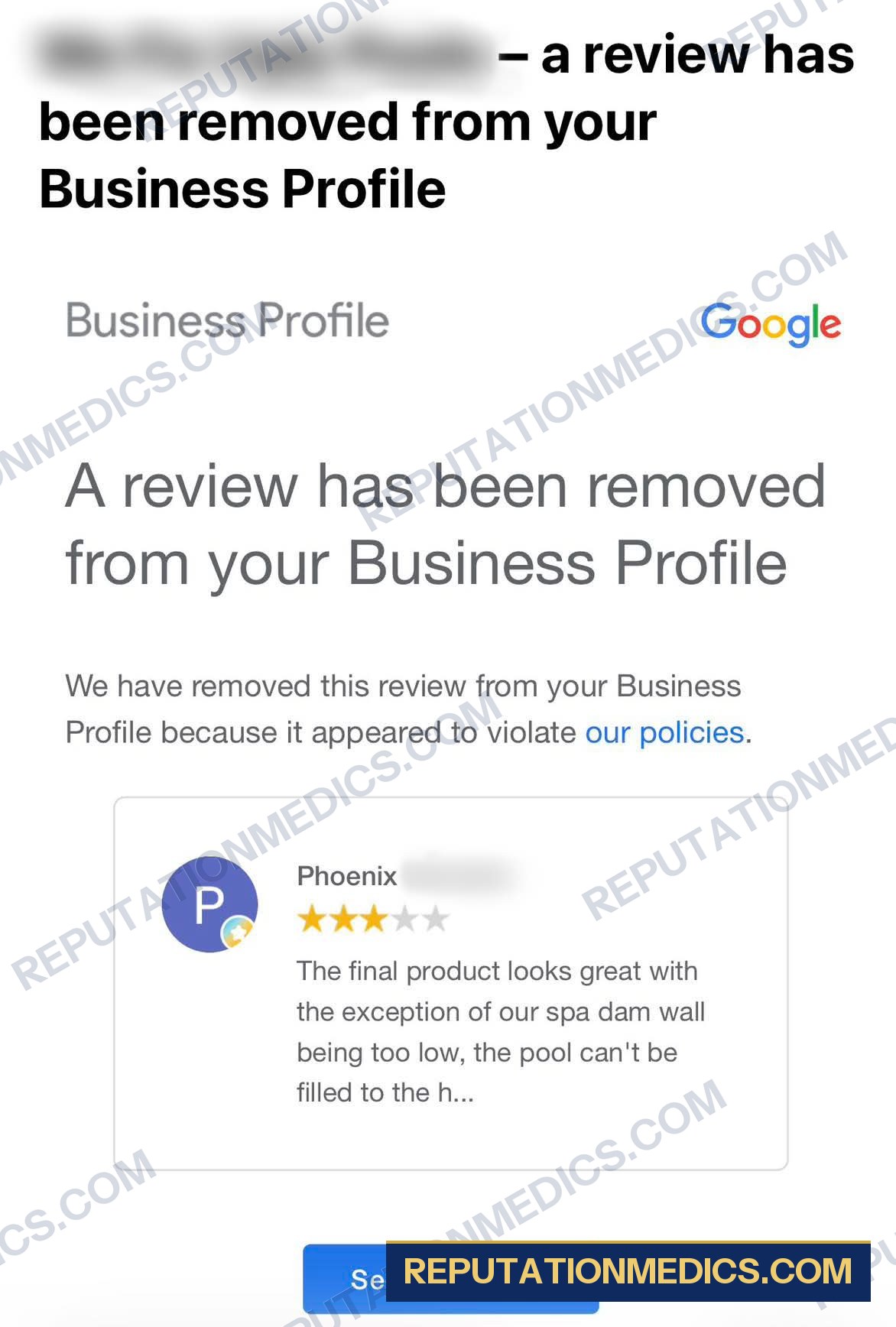 Removed review screenshot — Phoenix