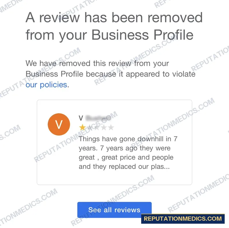 Removal confirmation screenshot 18